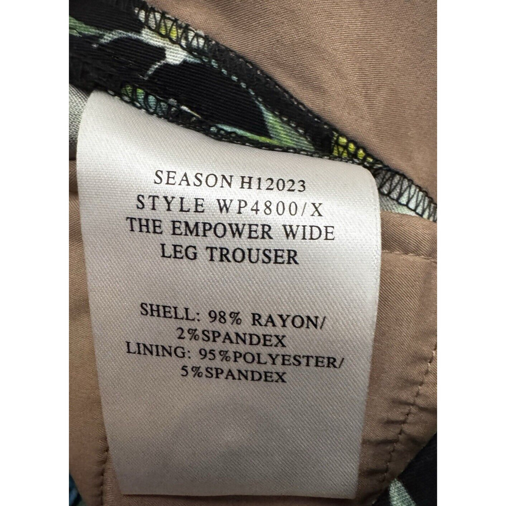 WildFang THE EMPOWER WIDE LEG LEMON TROUSER SIZE 6 NWT - Picture 10 of 11